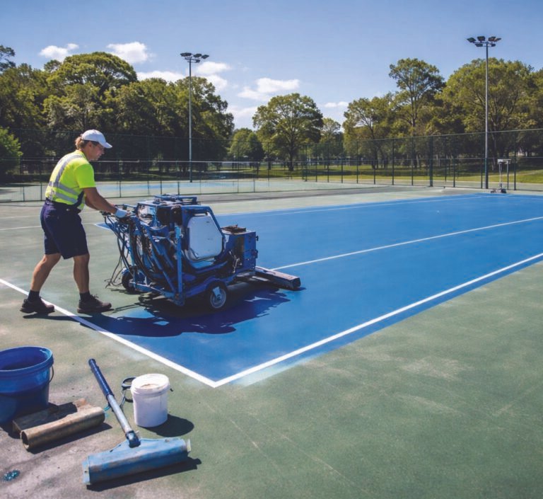 Tennis Court Restoration